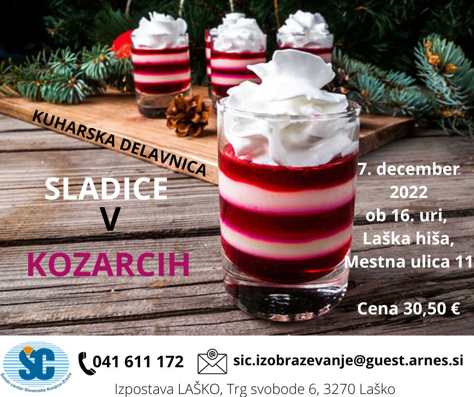 Sladice v kozarcih LAŠKO 002