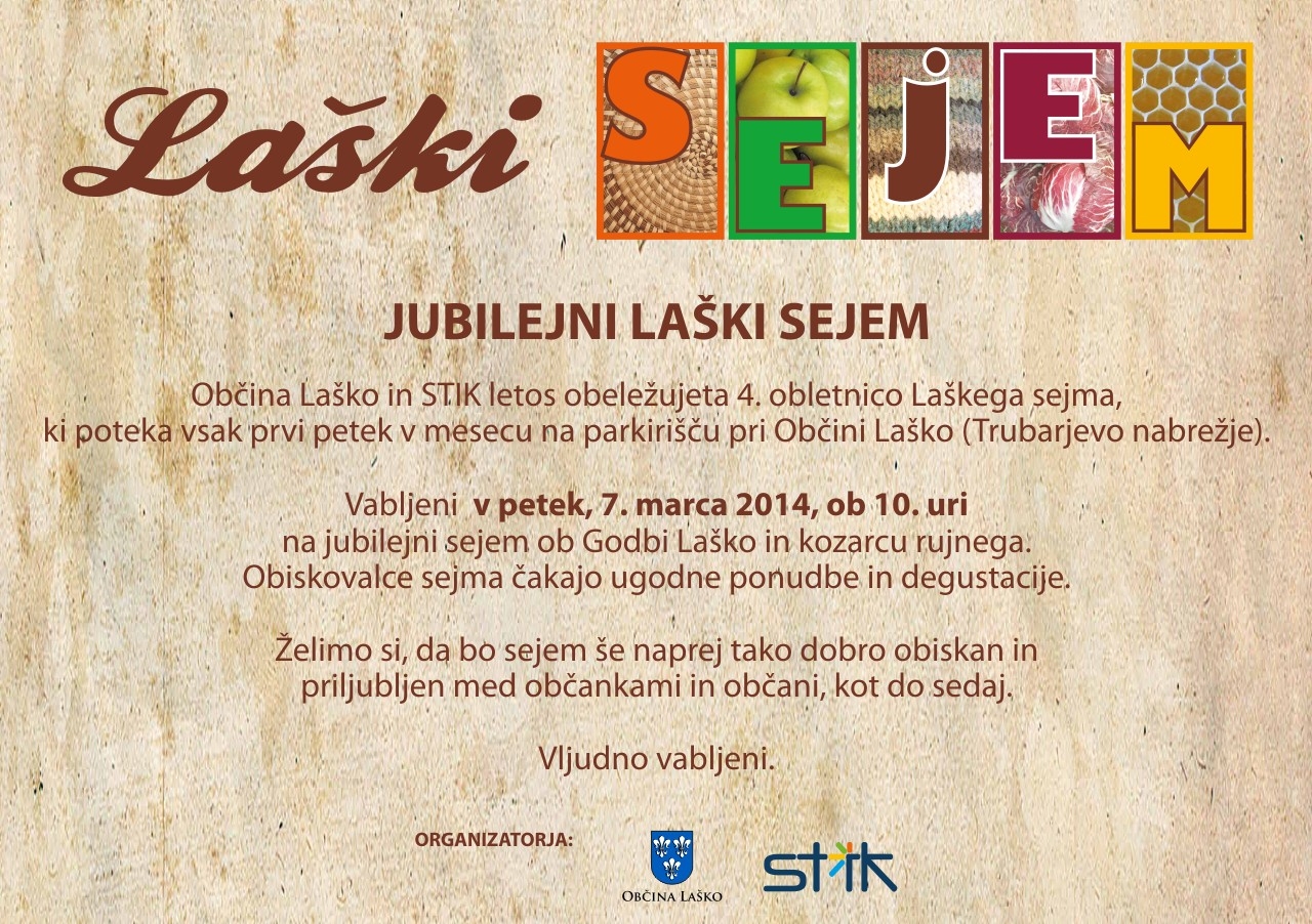 baner Jubilejni-laski-sejem